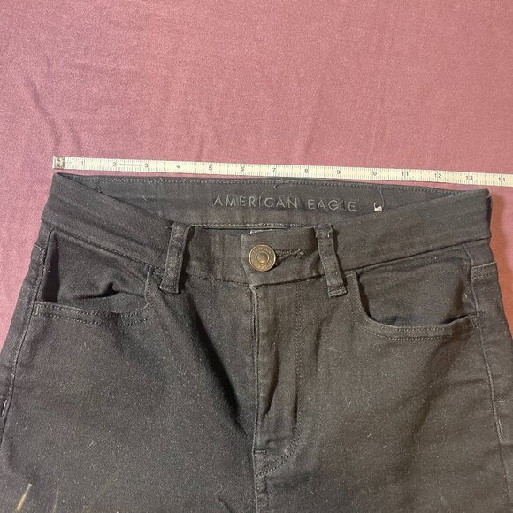 American Eagle Outfitters Curvy Hi Rise Jegging Skinny Jean Pants - Size 2 Short - Picture 5 of 7